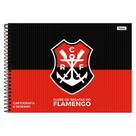 Caderno Cartografia e Desenho Flamengo Mengão 96 Folhas Foroni