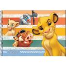 Caderno Cartografia E Desenho Rei Leao 80fls Capas Sortidas