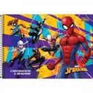 Caderno Cartografia E Desenho Spider Man 80fls Capa Sortida