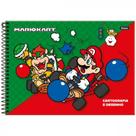 Caderno Cartografia e Desenho Super Mario 80 Folhas - FORONI Caderno Cartografia e Desenho Super Mario 80 Folhas - FORONI