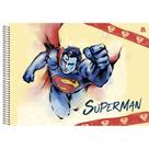 Caderno Cartografia Espiral 60Fls SuperMan Capa3 - Animativa