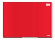 Caderno cartografia -Vermelho