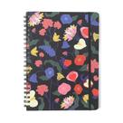 Caderno Cícero Espiral Doce Florada Pautado 20x28 Preto 80 Fls