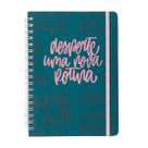 Caderno Cicero Kemily Desperte Verde 80 Folhas 17x24cm Pautado