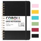 Caderno Coboll Ruled com capa dura e papel grosso premium