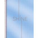 Caderno colegial 1 matéria 80 folhas Shine Foroni