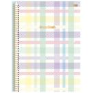 Caderno colegial 1 matéria espiral 80 folhas Sharp Dash São Domingos