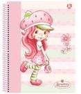 Caderno Colegial 10 Mat 160fls c/ Aroma Moranguinho Animativa Caderno Colegial 10 Mat 160fls c/ Aroma Moranguinho Animativa