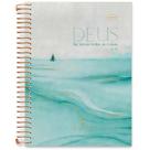 Caderno Colegial 1X1 Capa Dura ABA Pai 80 Folhas Pacote com 4 Unidades