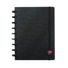 Caderno Colegial 80 Fls C.D. Pop Disc - All Black 1