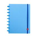 Caderno Colegial 80 Fls C.D. Pop Disc - Yummy Color Azul Pastel 1