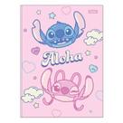 Caderno Colegial Brochura Holográfico Stitch Aloha 160 Folhas - Foroni