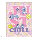 Caderno Colegial Brochura Stitch Just Chill 160 Folhas - Foroni