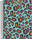 Caderno Colegial C/D 10 Materias 160 Folhas Wild Animals Jandaia