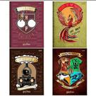 Caderno Colegial CD Espiral Harry Potter 80Fls - Jandaia