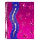 Caderno colegial com 10 Matérias DAC- Coleção Flower 4357