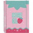Caderno Colegial Espiral Capa Dura 10 Matéria - 160 Folhas - Hello - Dac Caderno Colegial Espiral Capa Dura 10 Matéria - 160 Folhas - Hello - Dac