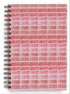 Caderno colegial teca fred mini vermelho 1724