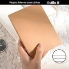 Caderno Compacto A6 De Bolso Com 128 Folhas, Páginas Linhas, Em Branco E Em Grade, Capa De Papel