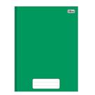 Caderno Costurado Tilibra Universitário Capa Dura Pepper Verde 80 Folhas Embalagem com 5 Unidades