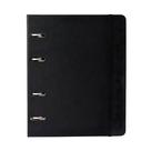 Caderno Criativo Argolado Office Duo Clássica Pautado & Pontado A5 Preta