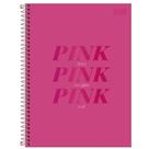 Caderno De 01 Materia Cd Love Pink 80fls Capa Sortidas