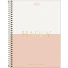 Caderno De 01 Materia Feminno Happy 80fs Capas Sortidas Caderno De 01 Materia Feminno Happy 80fs Capas Sortidas
