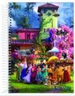 Caderno De 1 Matéria 80 Folhas Encanto Espiral