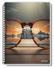 Caderno De 10 Matérias Capa Dura 200 Folhas Universitário