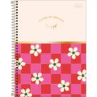 Caderno De 10 Materias Capa Dura Check Pop 160fls