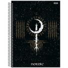 Caderno De 10 Materias Nordic 160fls Capas Sortidas