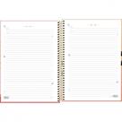 Caderno de 10 Matérias Universitário Brownie, 160 Folhas