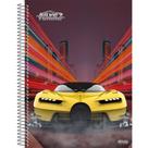 Caderno De 15 Materias Capa Dura Silver 240fls Capas Sortidas
