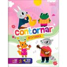 Caderno de atividades Contornar com 16 folhas 354996 - Tilibra