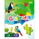 Caderno de atividades Geografia Brasil com 16 folhas 355062 - Tilibra
