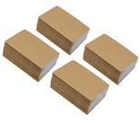 Caderno de bolso Yansanido Brown 5,5x3,5 cm, 32 folhas, pacote com 48