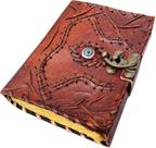 Caderno de Bruxaria TUZECH Hocus Pocus - Couro 5x7in