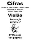 Caderno de Cifras Sertanejo Violão Vol 7 154pg87 músicas