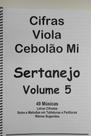 Caderno de Cifras Viola Caipira Sertanejo Volume 5