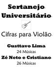 Caderno de Cifras Violão Sertanejo Universitário Vol.3 Caderno de Cifras Violão Sertanejo Universitário Vol.3