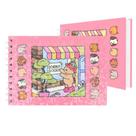 Caderno de colorir - Bob Good - 50 Folhas - Capa Cor Rosa e Holográfica + Folha de Acetato