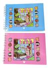 Caderno De Colorir Bobbie Goods Caderno Azul Ou Rosa Azul-aço Caderno De Colorir Bobbie Goods Caderno Azul Ou Rosa Azul-aço