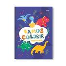 Caderno de Colorir Dinossauros 16 folhas - SD