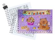 Caderno De Desenho Bobbie Goods Capivara Capa Dura A5 Com 48 Folhas 180g YJ-002