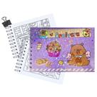 Caderno de Desenho Bobbie Goods CAPIVARA Capa Dura A5 com 48 Folhas 180g YJ-002