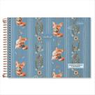 Caderno de desenho Cadersil woodland espiral 80 folhas