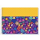 Caderno De Desenho Espiral Capa Dura My Collection Feminino 80 Folhas Credeal