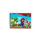 Caderno de Desenho Mario Kart 80 Folhas 27,5x20cm Foroni Capa Dura Caderno de Desenho Mario Kart 80 Folhas 27,5x20cm Foroni Capa Dura