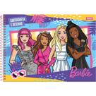 Caderno de Desenho Universitário Capa Dura Barbie - 80 Folhas Caderno de Desenho Universitário Capa Dura Barbie - 80 Folhas