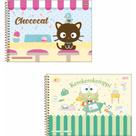 Caderno de Desenho Universitário Hello KITTY e Amigos Capa Dura 80 Folhas (pacote com 4)